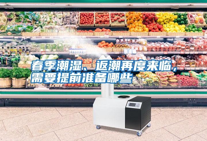 春季潮濕、返潮再度來臨，需要提前準備哪些