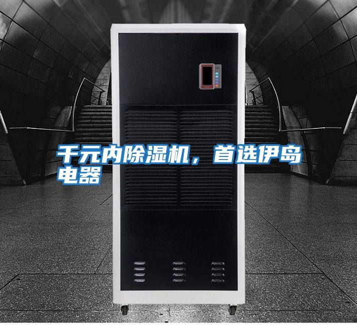 千元內除濕機，首選伊島電器