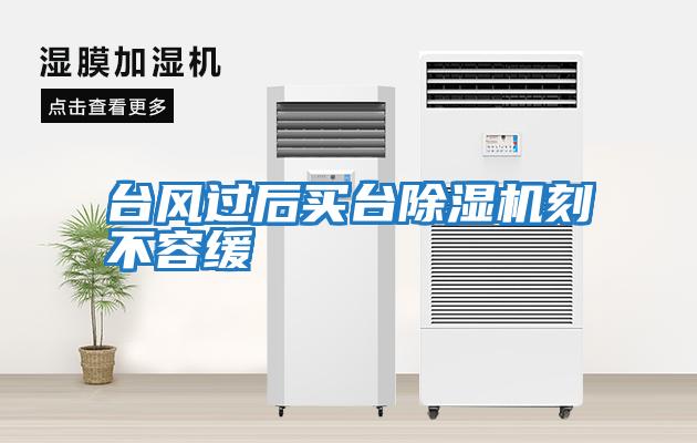 臺(tái)風(fēng)過(guò)后買臺(tái)除濕機(jī)刻不容緩