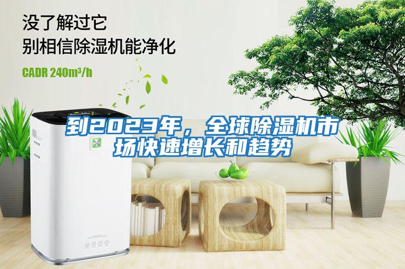 到2023年，全球除濕機(jī)市場(chǎng)快速增長(zhǎng)和趨勢(shì)