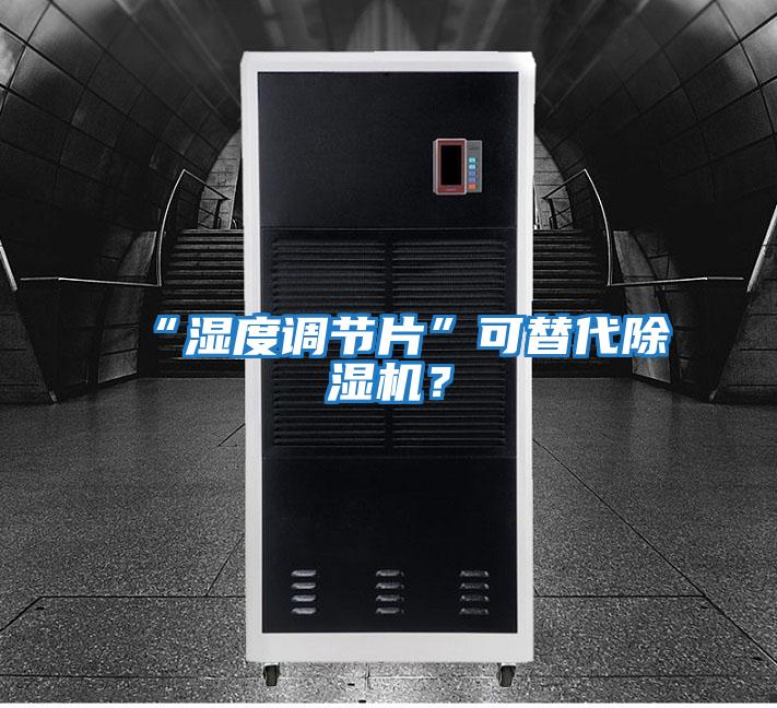 “濕度調節片”可替代除濕機？