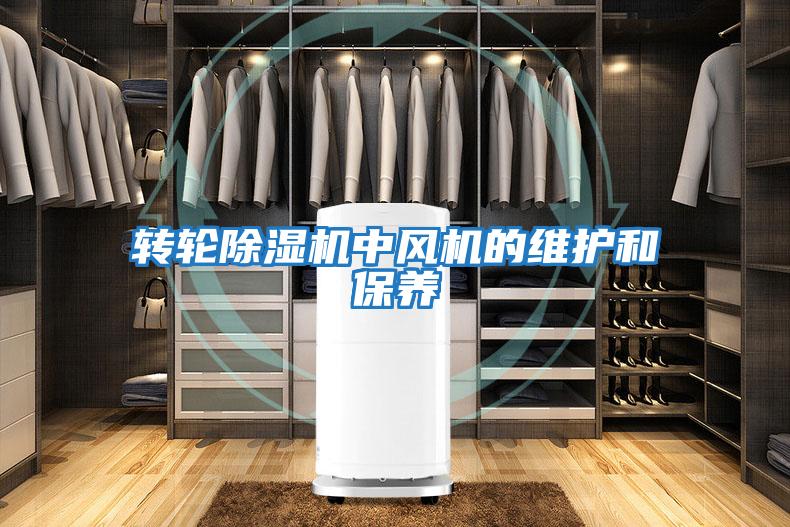 轉輪除濕機中風機的維護和保養(yǎng)