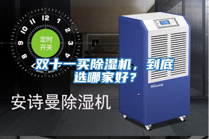 雙十一買除濕機，到底選哪家好？
