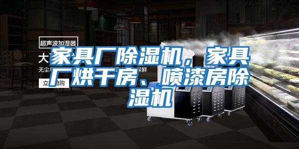 家具廠除濕機，家具廠烘干房、噴漆房除濕機