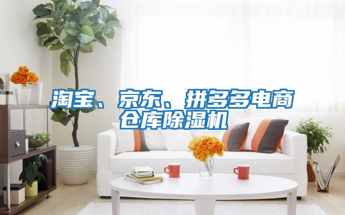 淘寶、京東、拼多多電商倉(cāng)庫(kù)除濕機(jī)