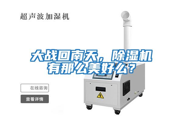 大戰(zhàn)回南天，除濕機(jī)有那么美好么？
