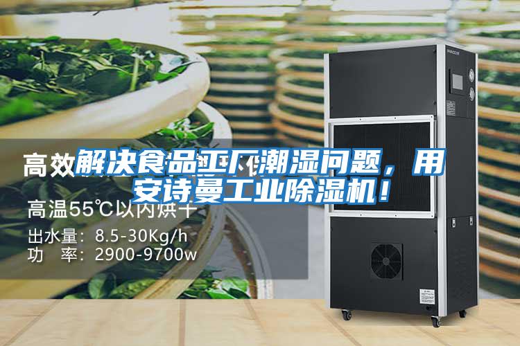 解決食品工廠潮濕問題，用安詩曼工業除濕機！