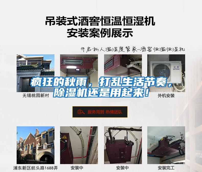 瘋狂的秋雨，打亂生活節(jié)奏，除濕機還是用起來！