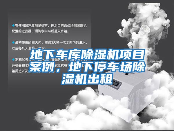 地下車庫除濕機(jī)項(xiàng)目案例，地下停車場(chǎng)除濕機(jī)出租