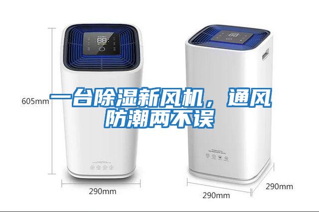 一臺除濕新風機，通風防潮兩不誤