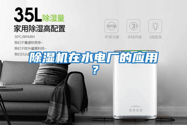 除濕機(jī)在水電廠的應(yīng)用？
