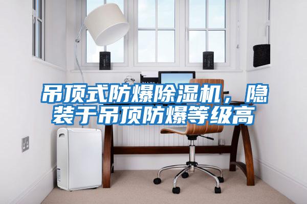 吊頂式防爆除濕機(jī)，隱裝于吊頂防爆等級(jí)高