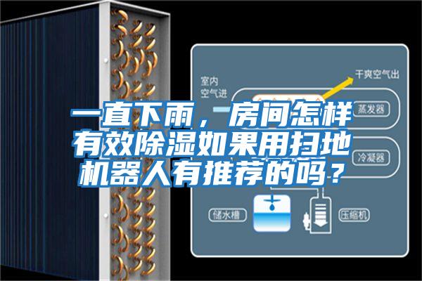 一直下雨，房間怎樣有效除濕如果用掃地機器人有推薦的嗎？