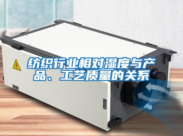 紡織行業相對濕度與產品、工藝質量的關系