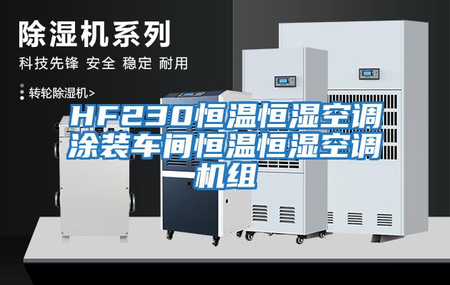 HF230恒溫恒濕空調涂裝車間恒溫恒濕空調機組