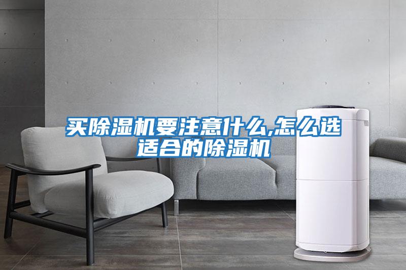 買(mǎi)除濕機(jī)要注意什么,怎么選適合的除濕機(jī)