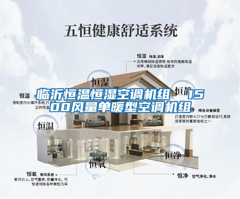 臨沂恒溫恒濕空調機組  1500風量單暖型空調機組