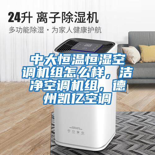 中大恒溫恒濕空調(diào)機組怎么樣，潔凈空調(diào)機組，德州凱億空調(diào)