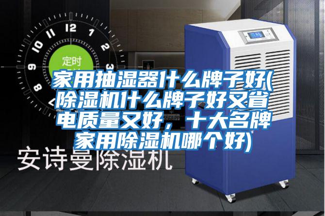 家用抽濕器什么牌子好(除濕機什么牌子好又省電質量又好，十大名牌家用除濕機哪個好)