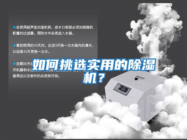 如何挑選實用的除濕機？