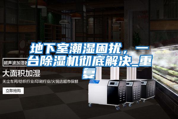 地下室潮濕困擾，一臺除濕機(jī)徹底解決_重復(fù)