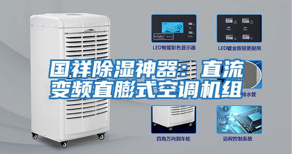 國祥除濕神器：直流變頻直膨式空調機組