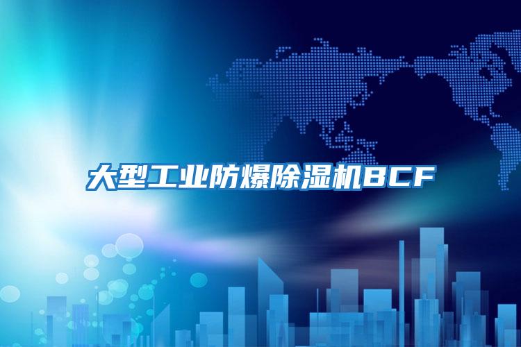 大型工業(yè)防爆除濕機BCF