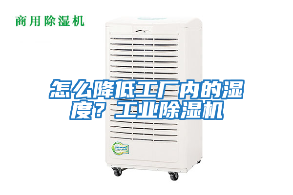怎么降低工廠內的濕度？工業除濕機