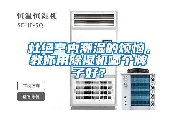 杜絕室內潮濕的煩惱，教你用除濕機哪個牌子好？