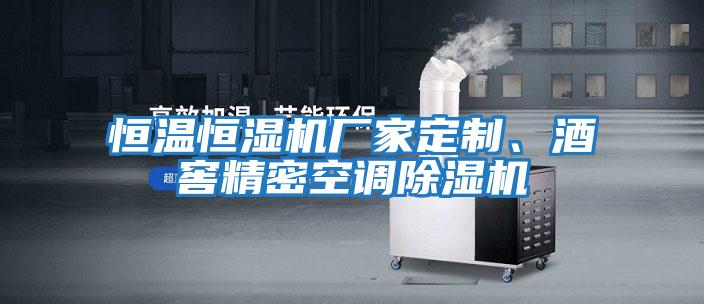 恒溫恒濕機廠家定制、酒窖精密空調除濕機