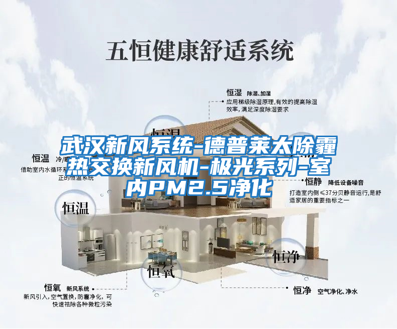 武漢新風系統(tǒng)-德普萊太除霾熱交換新風機-極光系列-室內PM2.5凈化