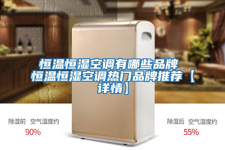 恒溫恒濕空調(diào)有哪些品牌 恒溫恒濕空調(diào)熱門(mén)品牌推薦【詳情】