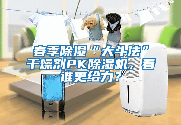 春季除濕“大斗法”干燥劑PK除濕機(jī)，看誰(shuí)更給力？
