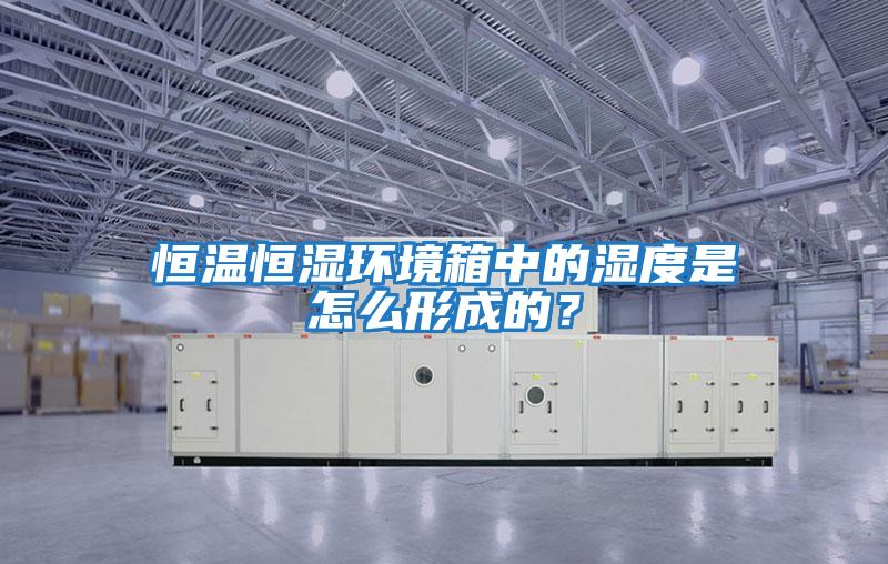 恒溫恒濕環境箱中的濕度是怎么形成的？