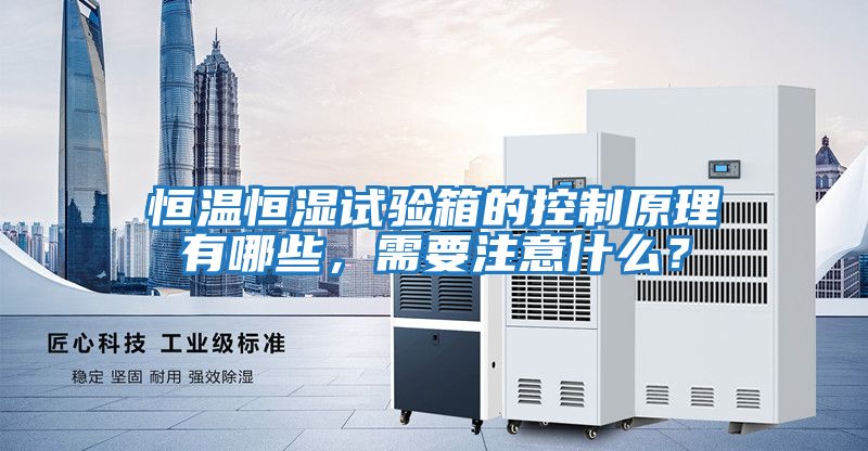 恒溫恒濕試驗箱的控制原理有哪些，需要注意什么？