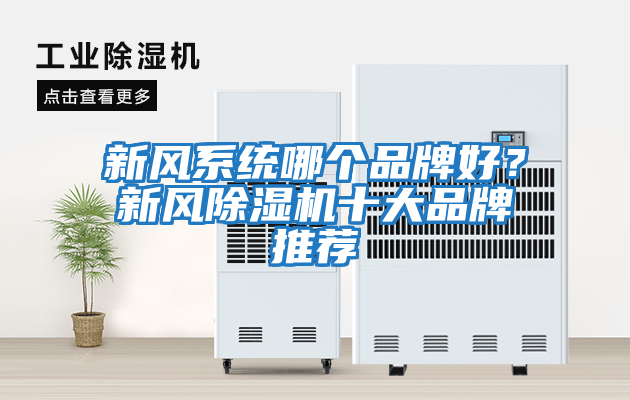 新風系統哪個品牌好？新風除濕機十大品牌推薦