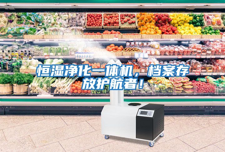 恒濕凈化一體機，檔案存放護航者！