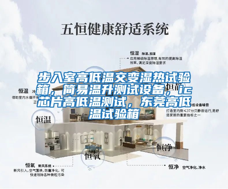 步入室高低溫交變濕熱試驗箱，簡易溫升測試設備，ic芯片高低溫測試，東莞高低溫試驗箱