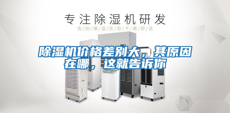 除濕機價格差別大，其原因在哪，這就告訴你