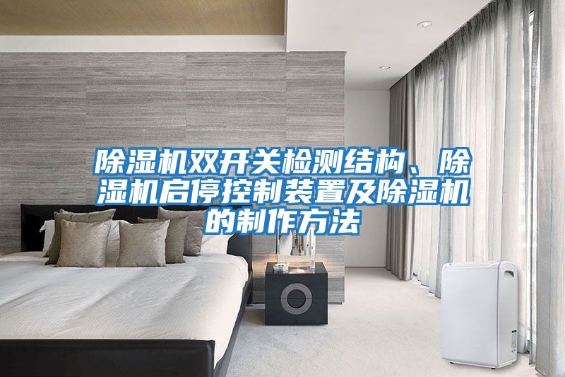 除濕機雙開關(guān)檢測結(jié)構(gòu)、除濕機啟停控制裝置及除濕機的制作方法