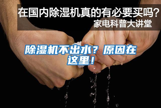除濕機(jī)不出水？原因在這里！