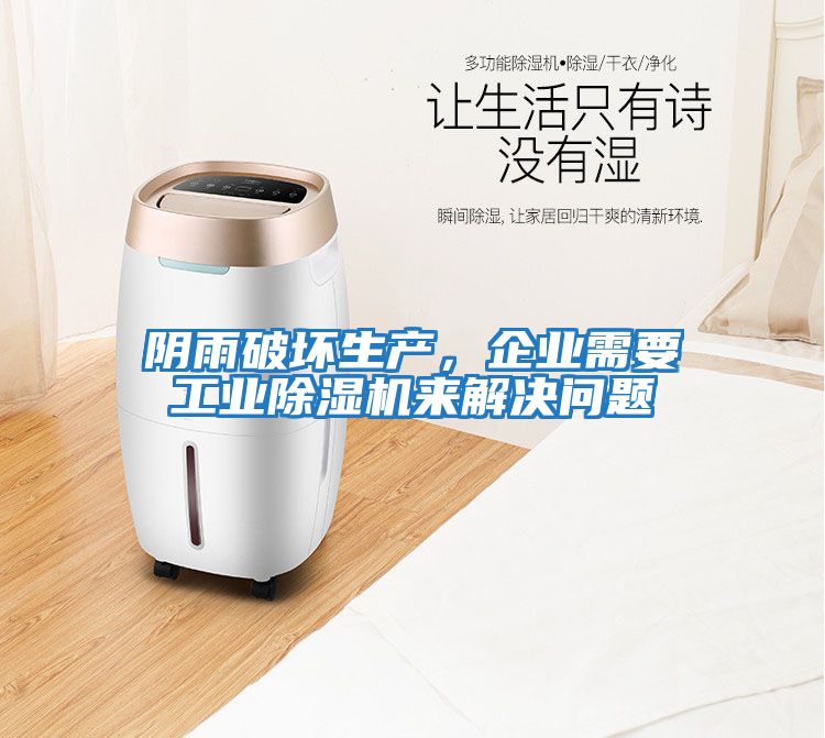 陰雨破壞生產，企業需要工業除濕機來解決問題